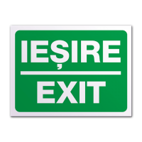 indicatoare pentru iesire exit