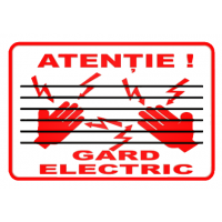 indicatoare pentru gard electric